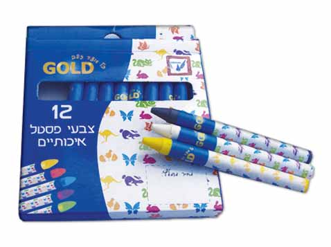 סט 12 צבעי פסטל סט 12 צבעי פסטל