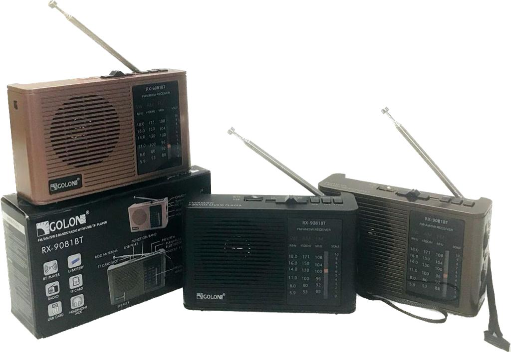 רדיו BT טרנזיסטור AM/FM סוללה נטענת רדיו BT טרנזיסטור AM/FM סוללה נטענת