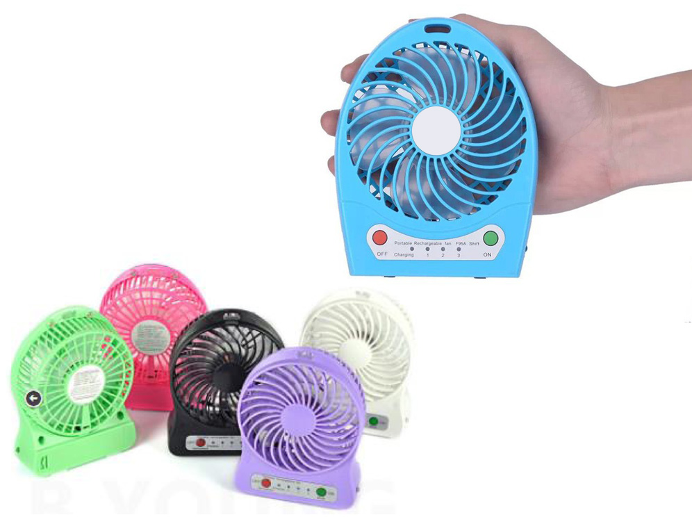 מאוורר נייד נטען USB מאוורר נייד נטען USB