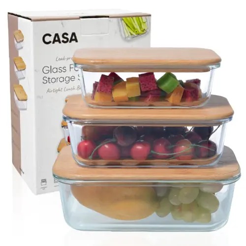 מארז שלוש קופסאות  מכסה עץ