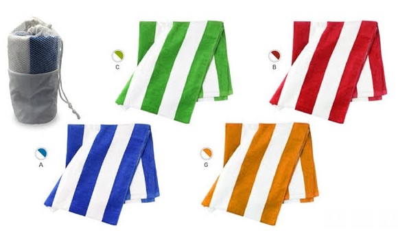 מגבת חוף פסים 130X70 מגבת חוף פסים 130X70
