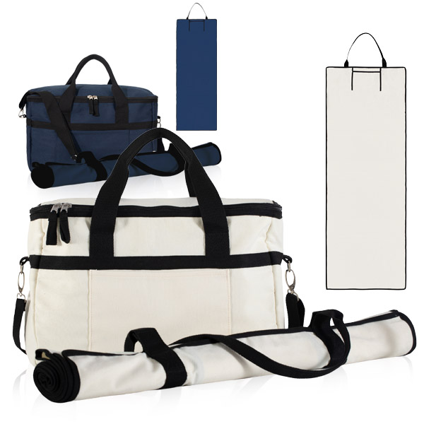 סט צידנית משפחתית ומחצלת אישית