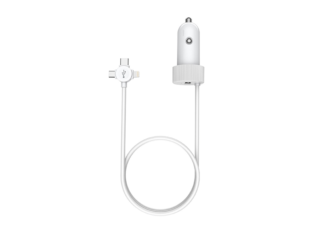 מעביר מתח USB לרכב אורנוס מעביר מתח USB לרכב אורנוס