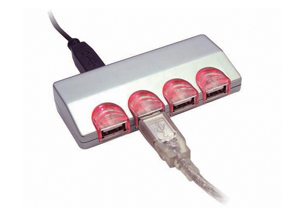 מפצל USB 4 כניסות