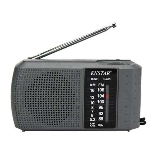 רדיו טרנזיסטור AM/FM סוללות AA טוניק