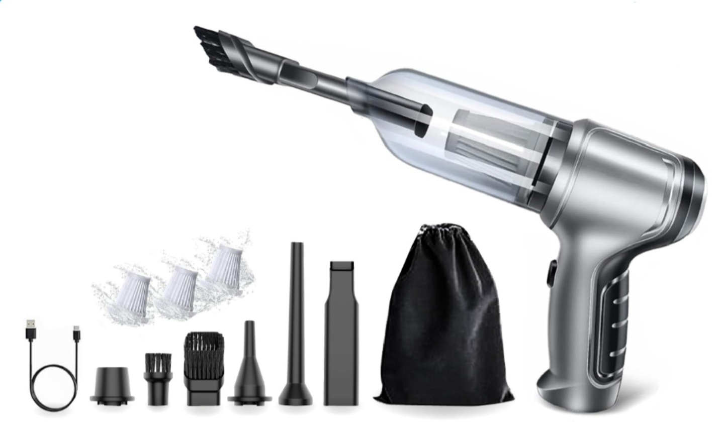 שואב אבק / מפוח נייד סוללה נטענת