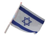 דגל ישראל עם תאורה 