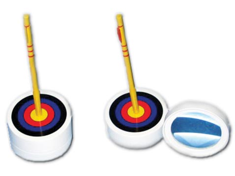 זכוכית מגדלת בשילוב עט