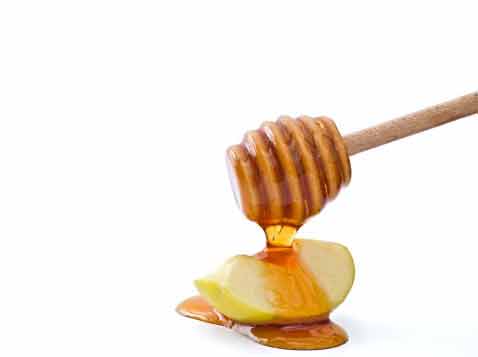 כפית דבש מעץ