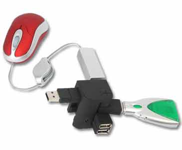 מפצל USB מתכוונן סליפ